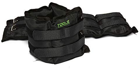 TOOLZ Wrist/Ankle Weight 2 kg – Gewichtsmanschette zur Intensivierung des Trainings – 2er Set