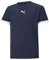 PUMA Unisex Kinder Teamrise Jersey Jr Shirt, Peacoat-puma Black-puma White, 140 EU