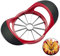 sinogoods Apple Corer, Apple Slicer, Ergonomic ABS Anti-Slip Handle with 12 Sharp Blades for Apples Pears, Large Size Sturdy and Rust Resistant Fruit Slicer Cutter