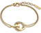 JETTE Damen-Armband 925er Silber 30 Zirkonia One Size, Gelbgold 32018222