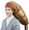 Segbeauty Trockenhauben für Haare, Bonnet Hood für Haartrockner, Motorhauben-haartrockneraufsatz, Haarkappe für Stylen, Locken, Lange Haare, Haarhaube für Föhn mit Gummiband, Gold