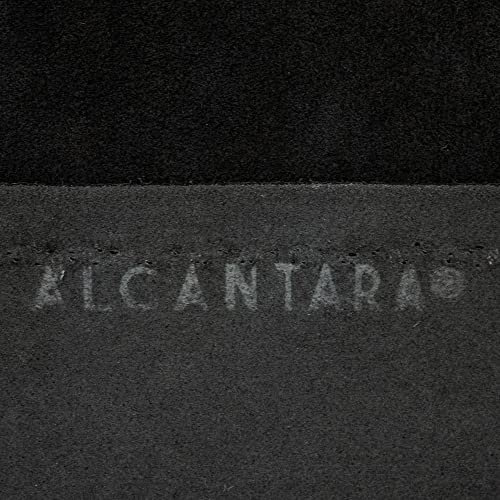 Alcantara schwarzer echter Paneelstoff für Auto-Dachhimmel Innenpolsterung (15 cm x 15 cm)