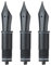 Asvine 3 PCS Fountain Pen Black Nib #6 Fine Nib V169, P20, P30 and V126