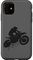 Hülle für iPhone 11 Dirtbike Reiten Motocross Track Racing Vintage Grafik