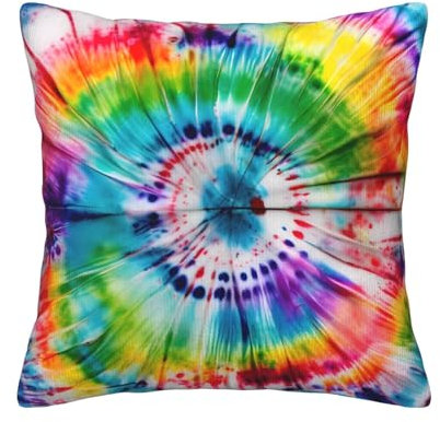 NEZIH Batik-Kissenbezüge, Hippie-Druck, Kordsamt, gestreift, quadratisch, Kissen für Couch, Dekoration, Wohnzimmer