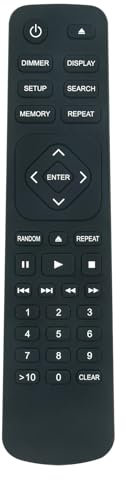 ALLIMITY RC-822C Telecomando Sostituzione adatta per Onkyo CD Player A-9010, A-9010 Silver, C-7030, C-7030 Black, C-7030 Silver, C-755 (S)