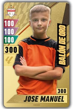 Oedim Cromo de Oro De Fútbol Personalizado,30x48cm,Fabricado en PVC 5mm, Divertida y Original