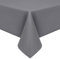 Homaxy Leinendeckeoptik Tischdecke Abwaschbar Eckig 140x300cm, Tischtuch Leinendecke Wasserabweisend Abwischbare, Lotuseffekt Schmutzabweisend Tischwäsche Tafeldecke, Grau