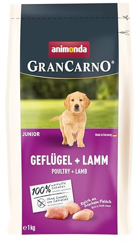 animonda GranCarno Junior Geflügel + Lamm 4 x 1 kg