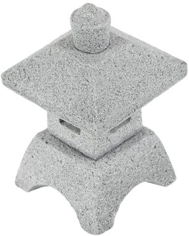 CORHAD Miniatur Pavillon Statue Für Garten Und Aquarium Zierde Für -landschaften Leicht Und Vielseitig Einsetzbar Für Kreative Dekorationen Und