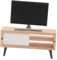 GARVALON 1satz Mini Fernseher Puppenhaus Zubehör Teiliges Modell Schwarzer Fernseher Tv-Schrank Für Kreatives Rollenspiel Und Dekoration Realistische Miniatur Für Puppenhäuser Robust