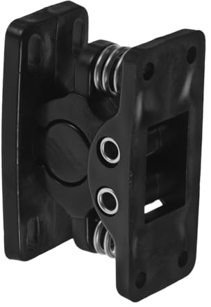 Warmhm Robust Sliding Bolt Latch Magnetic Door Catch Heavy Duty Plastic Construction for Kitchen Cabinet Door Lock Hook