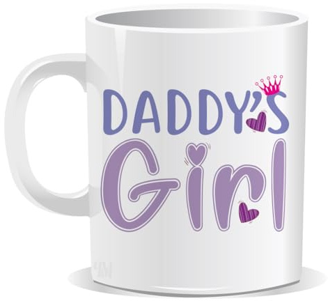 Perfect Mugs Daddys Girl Mug. for Dad Daddy Father Daughter Him Gift