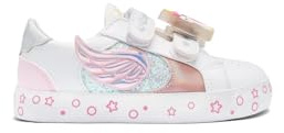 Conguitos - Baskets pour Filles avec Ailes Pastel et détails Licorne (Glitter/Tailla 23)