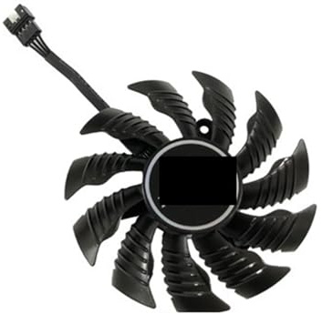 ZHAOWOZ 82MM,T128015SU,Dissipatore GPU,Ventole per schede grafiche per GIGABYTE per RTX 2080 Ti per Gaming OC,RX 6800 6900 XT per Raffreddamento Scheda Video(1 PCS A Fan)