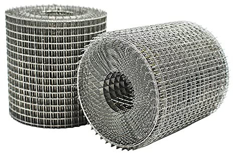 RatMesh Rodent Proofing Wire Metal Mesh - Blocks Rats & Mice (6m x 100mm Roll x 2 Pack)