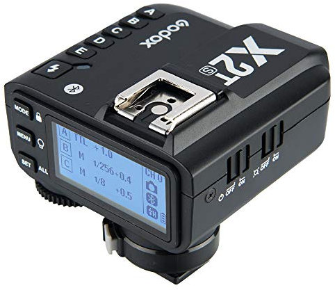 Godox X2T-S Disparador para Sony, 2.4G Transmisor de activación de Flash inalámbrico para Sony con TTL HSS 1 / 8000s Función de Grupo LED Panel de Control Actualización de firmware