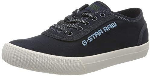 G-STAR RAW Mädchen Velv Sneaker, Blau (Mazarine Blue 869-4213), 35 EU
