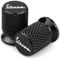 USPANDI CNC-Aluminiumgummireifen-Ventil Air Port Abdeckkappe Motorrad-Zubehör for Piaggio Vespa GTS GTV LX 60 125 250 300 Primavera Sprint (Color : Black)