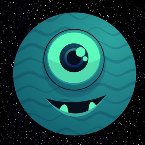 Protective Film for Tonie Lauscher Design Sticker Cover for Headphones Child-friendly Perfect Fit Self-Adhesive Film Accessories for Children Toys Y055 (No. 10 Monster, Glow-in-the-Dark Light)