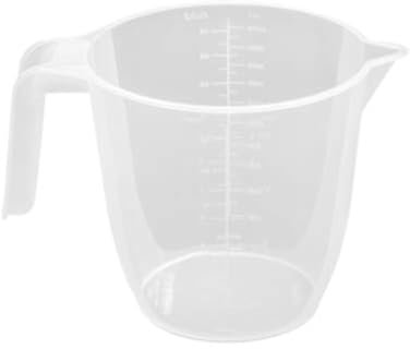 ARIHA'S LAUNCH Wham - Jarra medidora apilable de plástico transparente (2 L)