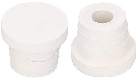 Ladder Bumper, Ladder Rubber Plug, 2Pcs Ladder Rubber Stopper Bumper Replacement Safety Guard Swimming Pool Supplies