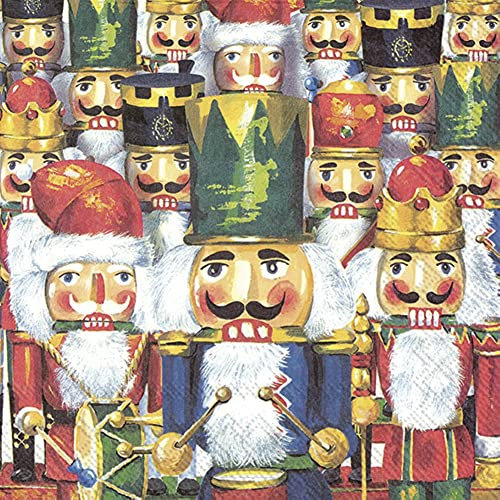 Boston International L916800 IHR 3-Ply Papierservietten, Papier, Nussknacker