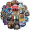 StarWar Aufkleber 100 Stück, Laptop Aufkleber Bombe Vinyl Aufkleber Pack für Auto Gepäck Skateboard Motorrad Aufkleber für Jugendliche Erwachsene