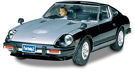 Tamiya 24015 1:24 Nissan Fairlady 280Z T-Bar Dach-originalgetreue Nachbildung, Modellbau, Plastik Bausatz, Basteln, Hobby, Kleben, Modellbausatz, Zusammenbauen, unlackiert, Mehrfarbig