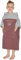 normani Kinder Badeponcho - Badehandtuch aus 100% Bio-Baumwolle - Surfer Poncho mit Kapuze für Jungen und Mädchen 0-13 Jahren Farbe Altrosa Größe 10-13 Jahre