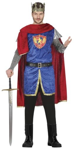 FIESTAS GUIRCA Mittelalterliches König-Ludwig-Kostüm für Herren