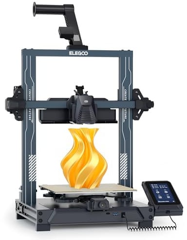 ELEGOO Neptune 4 Pro 3D Printer, 500mm/s High Speed FDM Printer with Auto Leveling, Segmented Heatbed and All-Metal Guide Rails, 225x225x265mm Printing Size