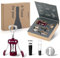 Beneno Multifunctional Wine Bottle Opener Gift Set - Wing Corkscrew, Foil Cutter, Vacuum Stopper & Aerator Pourer, Perfect for Wine Lovers Man Woman, Purple Set