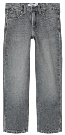 Name IT Jungen Boy Fit Nkmryan Straight Jeans 5950-Dm Noos, Light Grey Denim, 146 EU