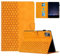 Mldjomid Funda Tableta para Lenovo Tab M11 TB-330FU/ Xiaoxin Pad 2024 11 TB-331FC PU Cuero Flip Protectora Carcasa con Función de Soporte para Lenovo Tab M11 11 Tableta Cover Case-Panal Amarillo