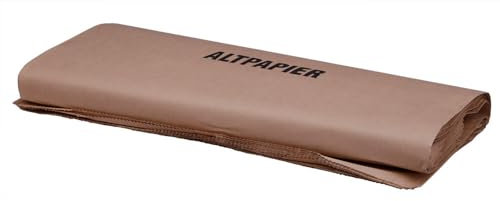 Abfallsäcke Altpapier, Kraftpapier, 2-lagig, Braun, 120 L, 70 x 95 cm, 25 Stück