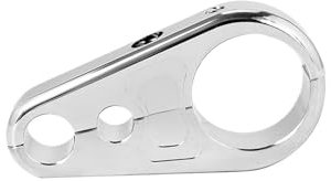 Serre-câble de Guidon de Cadre de Moto, câble de Frein, Embrayage, câble de Frein, Pince de Serrage, câble Universel 25 mm(Chrome)