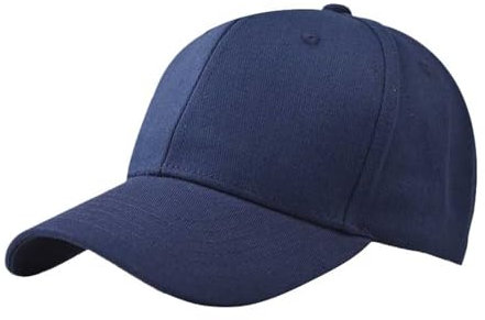 Visiere Uomo Calcio Tinta Unita Duck Hat Personalità Outdoor Stampa Traspirante Mesh Hat Cappelli invernali con visiera, Marina Militare, Taglia unica