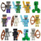 Game Cake Toppers, 12Pcs Party Cake Decorations 3D Happy Birthday Topper Mini PVC Toys Cartoon Birthday Party Decorations for Boys Girls Cake Decorations Gifts for Fans