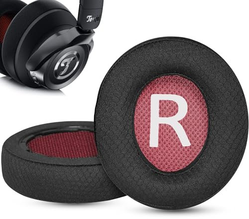 Teufel Real Blue NC Premium Ersatz-Ohrpolster für Teufel REAL Blue NC/Real Blue/Real Pure 2020 Kopfhörer – Atmungsaktives Mesh-Gewebe & Memory-Schaum