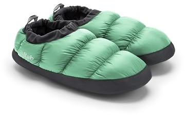 Rab Down Hut Slipper | 700-Fill, Lightweight, Insulated, Toe Warmers, for Skiing & Mountaineering