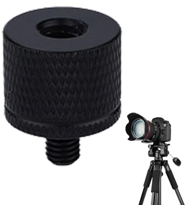 Tripod Screw Adapter - Aluminum Alloy, 0.79x0.63x0.63in Tripod Conversion Screw Universal Fit | Lightweight and Durable Camera Connector, Mount Converter for tripods, Light Stand, monopod, Projector