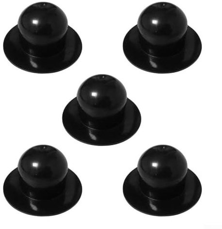 Gettimore Swimming Pool Filter Pump Strainer Hole Water Stopper Compatible with Intex/Coleman/Summer Escape, 2 Pack Black Plastic