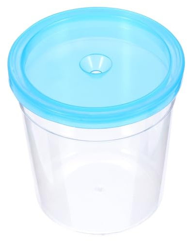 VILLCASE Transparente Reptilienbox aus Kunststoff mit Fluchtschutz und Leichtem Design für Kleiner Schildkröten und Kleine Reptilien zur Sicheren Zucht und Fütterung Zufällige Farbe