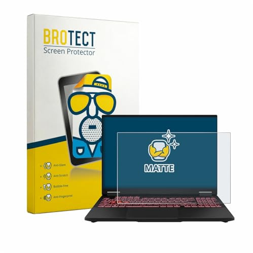 BROTECT Entspiegelungs-Schutzfolie für ASUS TUF Gaming F16 FX608 Matte Displayschutz-Folie, Anti-Reflex, Anti-Fingerprint