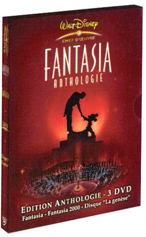 Fantasia : Édition Anthologie 3 DVD : Fantasia / Fantasia 2000 / Les Coulisses de Fantasia et Fantasia 2000