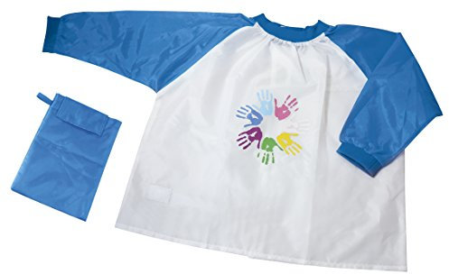 Donau 3800001-10 Malschürze Kinder, Boy blau