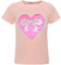 BEZLIT Mädchen Wende-Pailletten Herz Schleife T-Shirt Outfit Oberteile 22534 Rosa Größe 164