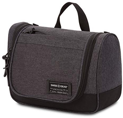 SwissGear Trousse de Toilette Getaway, Gris, 5.3 Liters (Hanging), 5,2 litres (Suspendu)