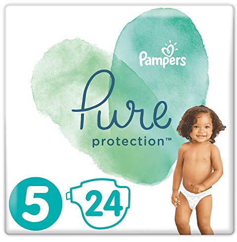 Pampers Size 5 Pure Protection Baby Nappies